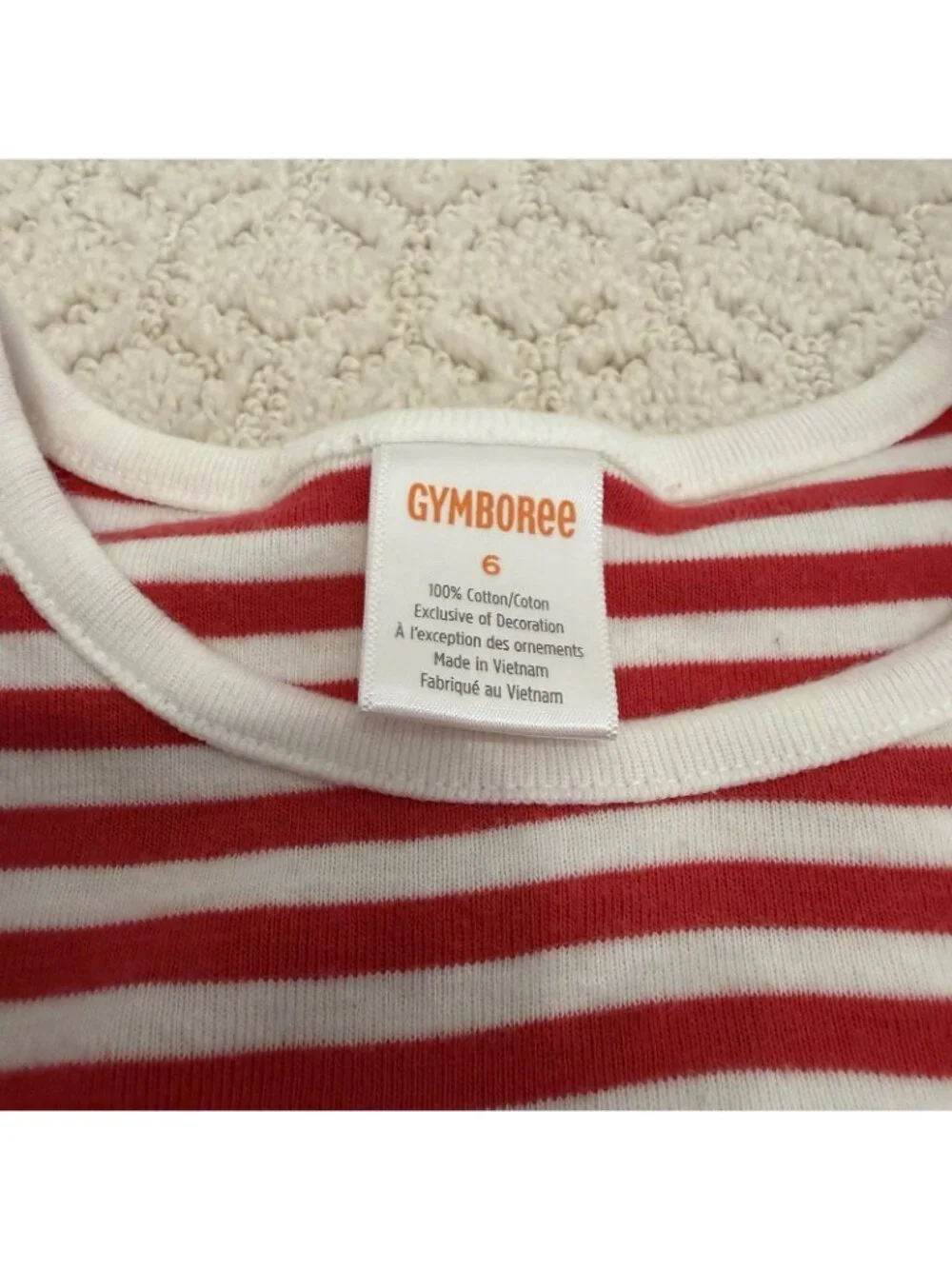 Gymboree Strawberry Applique Dress & Bike Shorts Matching Set size 6 100% Cotton